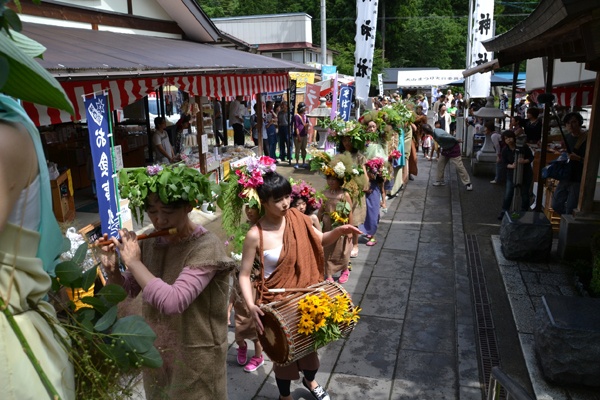 森のはこ舟アートプロジェクト2014：kusaki