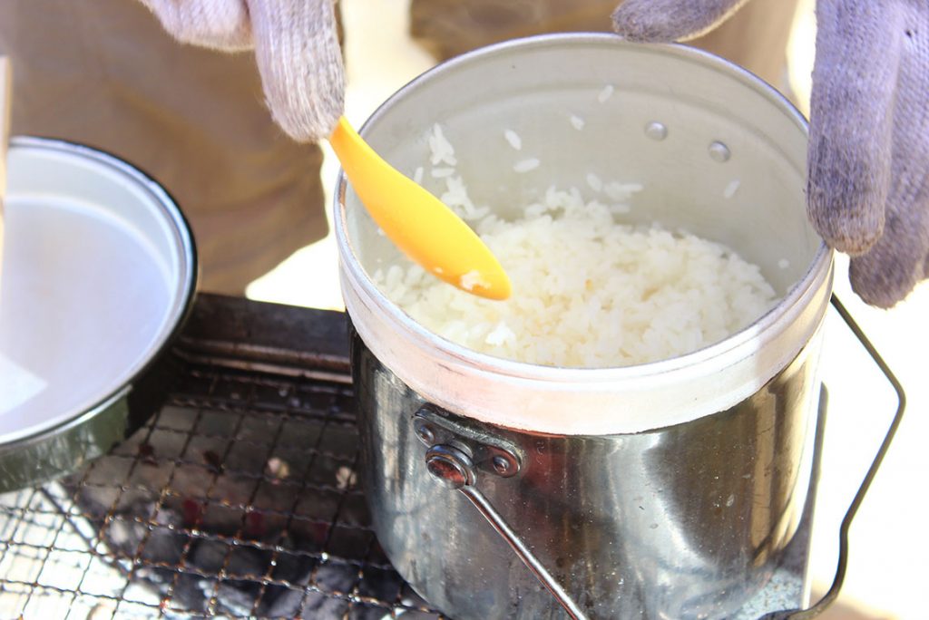 キャンプのご飯