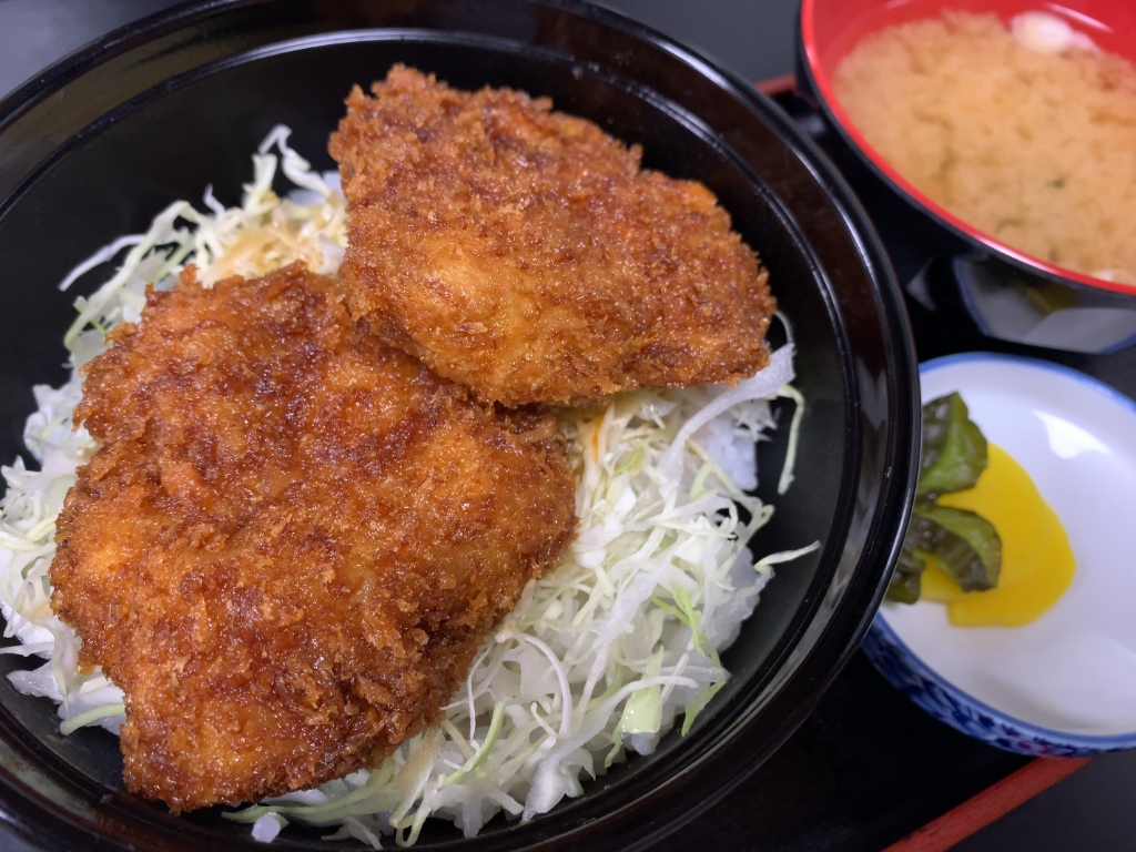 ミニヒレソースカツ丼