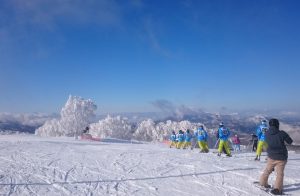 箕輪スキー場ゲレンデ